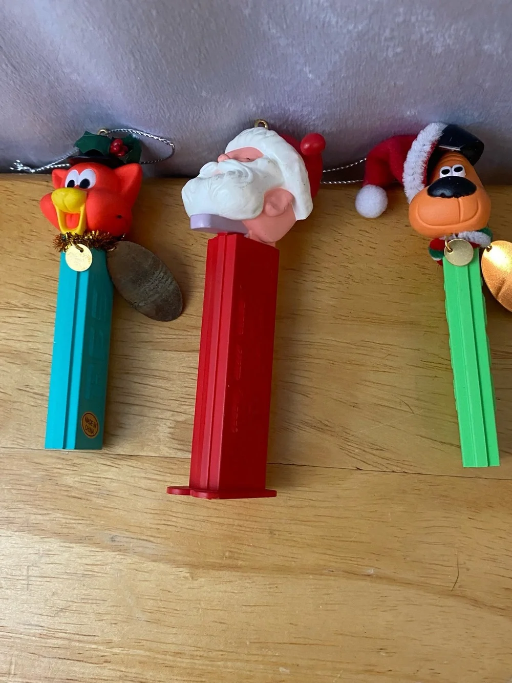 Carlton Cards PEZ-Style Holiday Ornaments